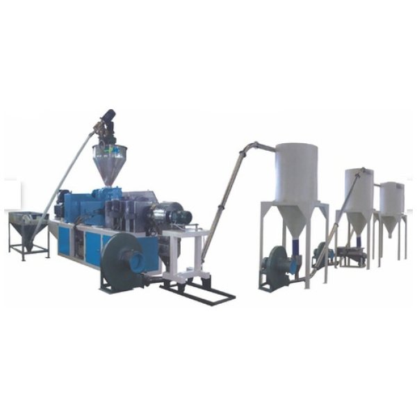 Conical Twin Screw Extruder for PVC Compounding Recyclean India